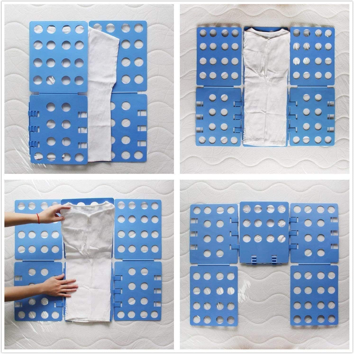 Shirt Folding Board T Shirt Folder Clothes Flip Fold Plastic Flip